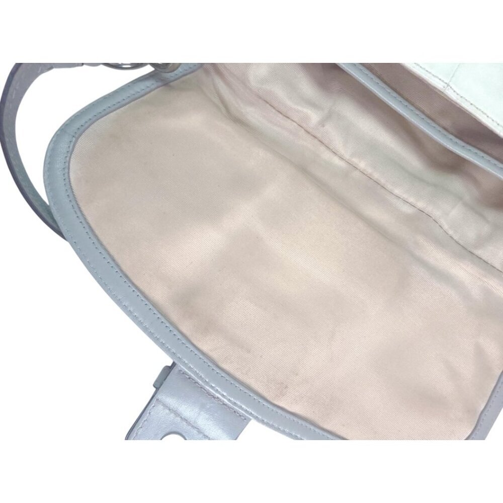 COACH Soho White/ivory grey buckle shoulder bag - Picture 9 of 10